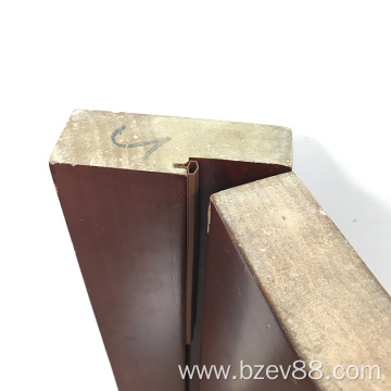 Wooden door sealing rubber seal.